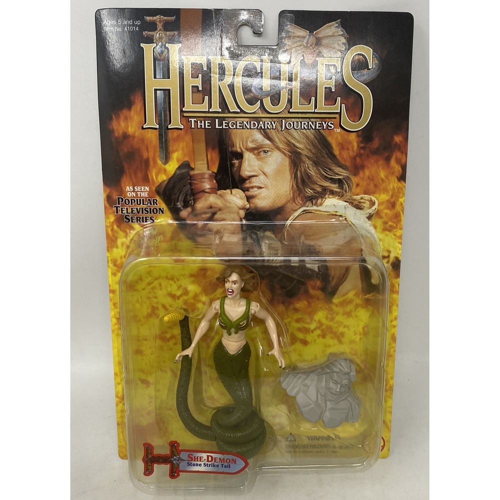 Hercules The Legenday Journeys SHE-DEMON 5" Action Figure 41014 NEW 1996 ToyBiz